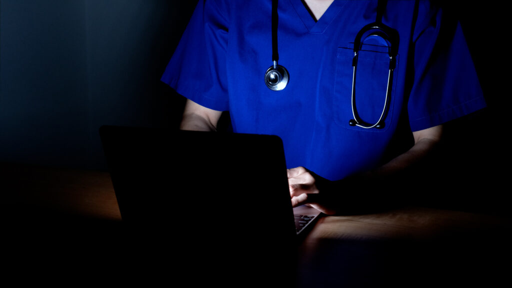 Doctor nurse night shift