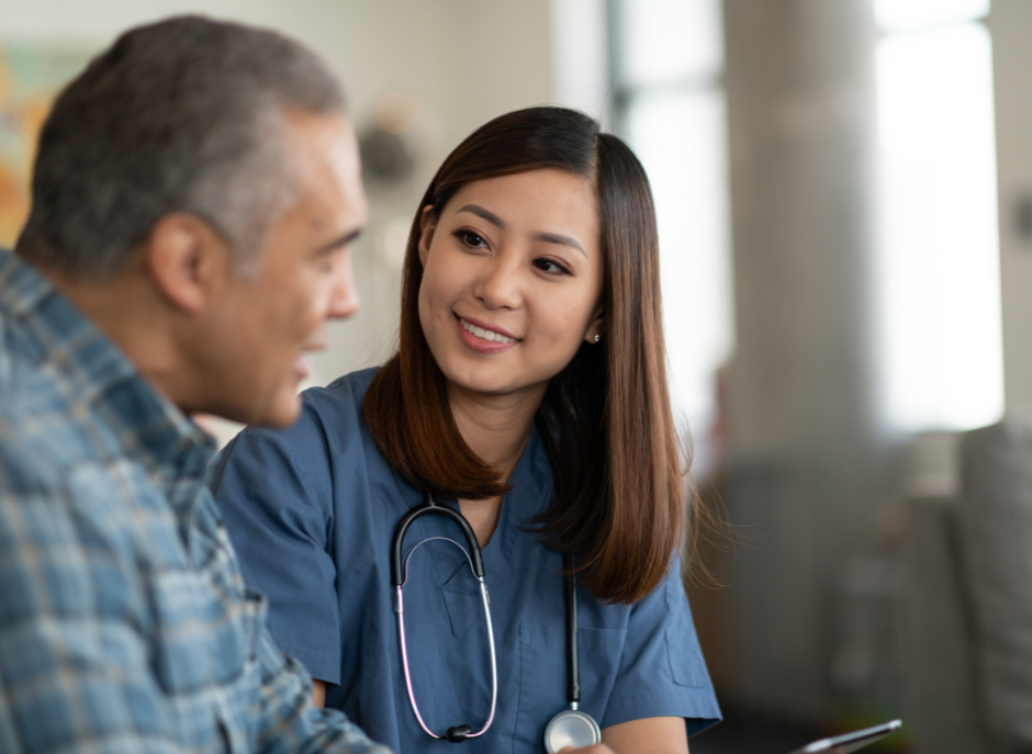 Patient and physician