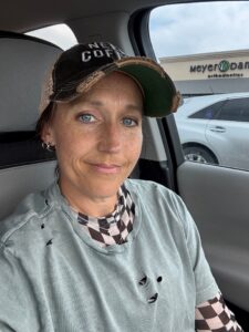 Trista Nelson, RN, in can